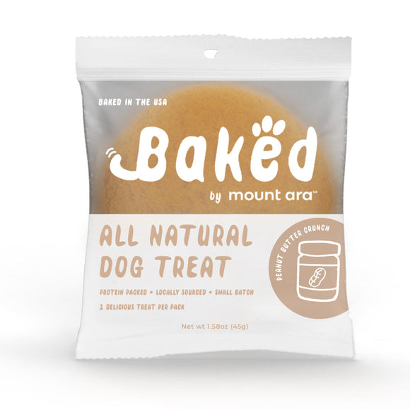 Mount Ara™ Baked Peanut Butter Crunch Dog Treat