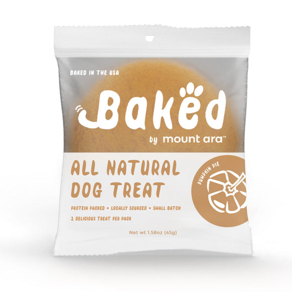 Mount Ara™ Baked Pumpkin Pie Dog Treat