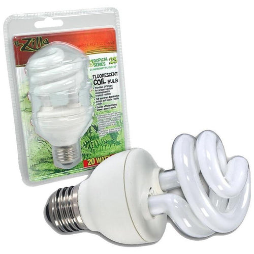 Zilla Tropical 25 UVB Fluorescent Coil Bulb