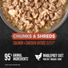Orijen Chunks & Shreds Salmon & Chicken Entrée Wet Cat Food