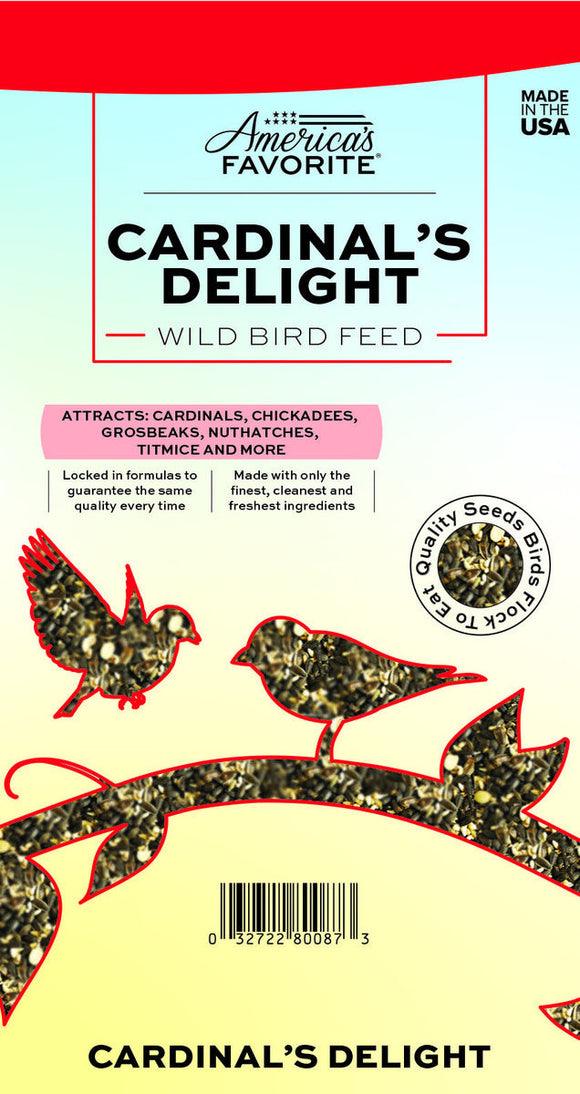 America's Favorite Cardinal Delight Wild Bird Feed