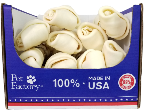 Pet Factory 100% USA Beefhide Bone