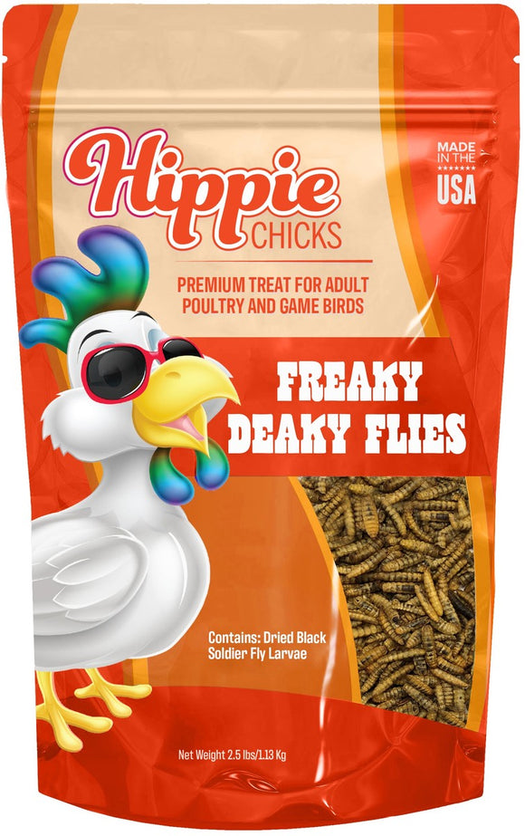 Hippie Chicks Freaky Deaky Flies Poultry Treats