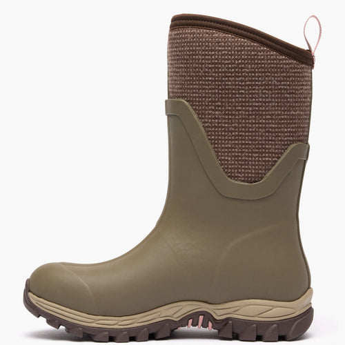 Muck Women's Arctic Sport II Mid Boot Walnut/Chocolate Brown