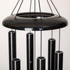 Corinthian Bells 30-inch Wind Chime - Limited Edition Black Spectrum