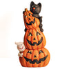A Cheerful Giver Ghost Cat Pumpkin Stack