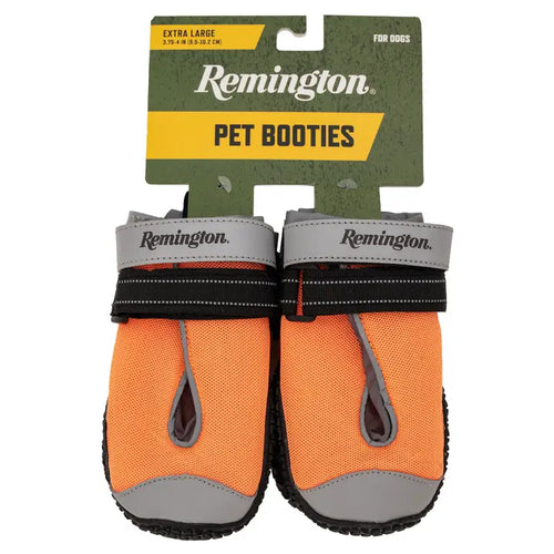 Remington Orange Protective Pet Booties
